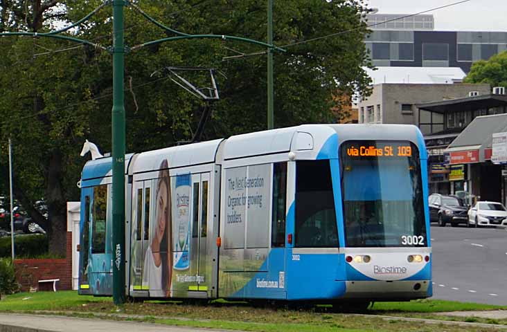 Yarra Trams Citadis 3002 Biostime